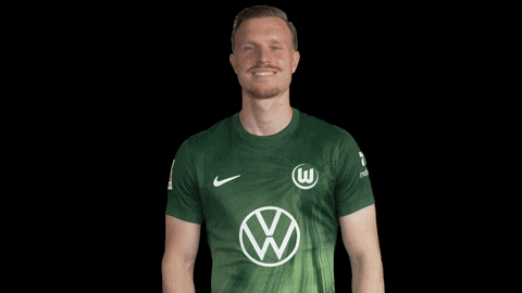 Happy Germany GIF by VfL Wolfsburg