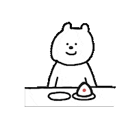 Bear Eat Sticker