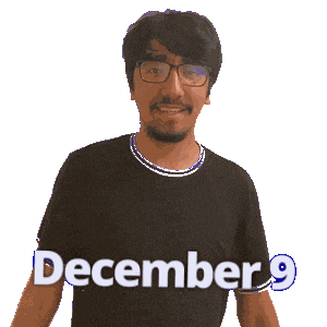 9 December Sticker