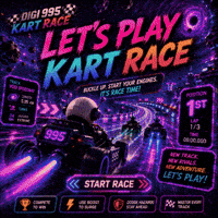 Racing Game Gaming Gif GIF by Digi 995