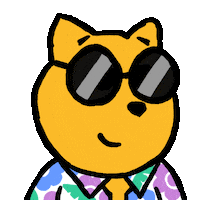 What The Wow Sticker by God The Dog