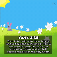 Repent Easter Bunny GIF by Young Faith in Christ