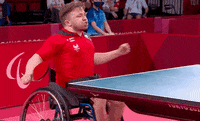 Ping Pong Sport GIF by International Paralympic Committee