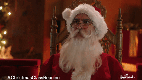 Santa Countdown To Christmas GIF by Hallmark Channel