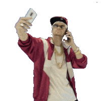 Rap Calling Sticker by Tesco mobile SK