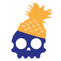 Skull Spirit Sticker by The_Almighty_Pineapple