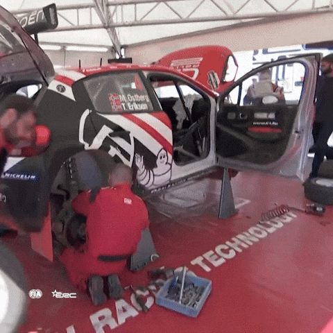Delivery Service GIF by FIA European Rally Championship