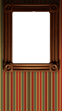 Haunted House Frame Sticker by Claire Hummel