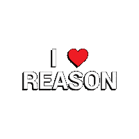 Heart Love Sticker by Reason Clothing