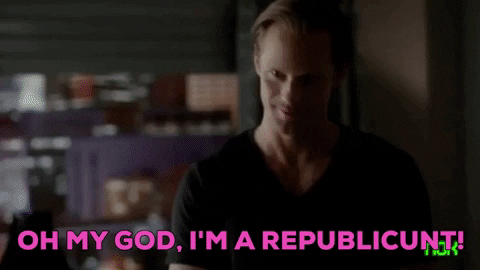 sirenblackmoor giphygifmaker republican true blood pam GIF