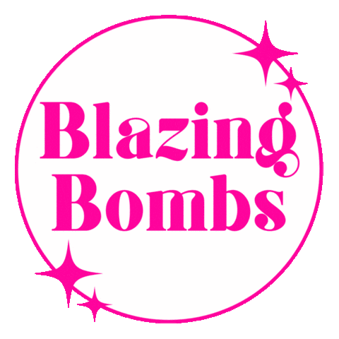Logo Sticker by Blazing Bombs