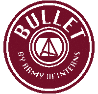 Logo Tag Sticker by Bullet by Army of Interns