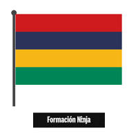 Flag Bandera Sticker by Formación Ninja