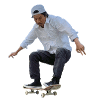 Skate Skateboarding Sticker