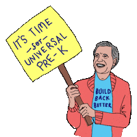 Joe Biden Justice Sticker by Creative Courage