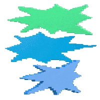 Design_Agency_Duotone pixel new glitch design Sticker