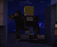 Minecraft Story Mode Goodbye GIF