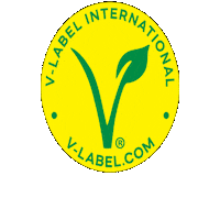 vlabel vegan vlabel vegan logo vegan product Sticker
