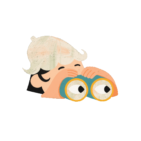 tukimstudio giphyupload fun eyes watch Sticker