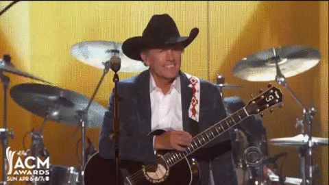 george strait GIF by Academy of Country Music Awards 