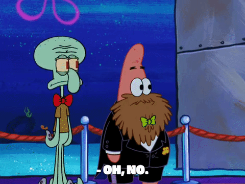 season 8 squidward's school for grown ups GIF by SpongeBob SquarePants