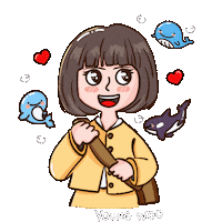 louhannecat netflix kdrama korea woo Sticker