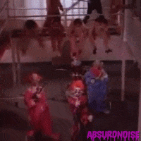 killer klowns from outer space horror movies GIF by absurdnoise