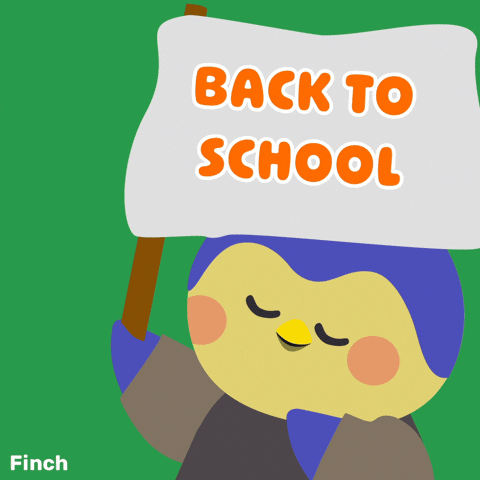 Studying Back To School GIF by Finch Care