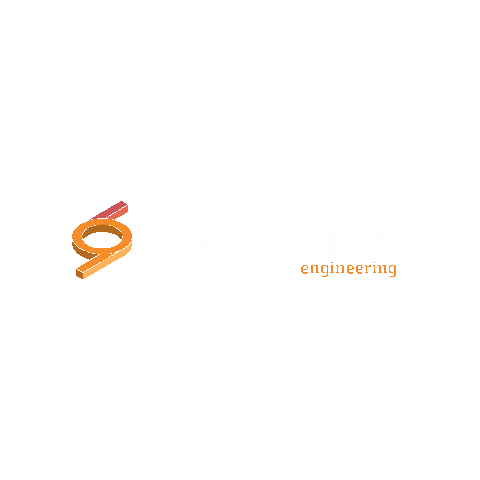StressMan engineering stress man Sticker