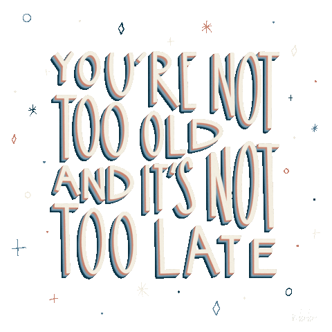 Dont Give Up Small Business Sticker by Kelley Bren Burke