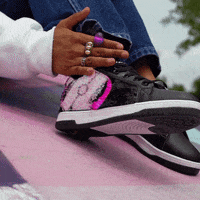 heelysshoes sparkle glitter heels sequins GIF