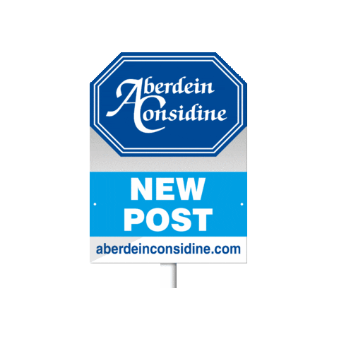 New Post Realtor Sticker by Aberdein Considine