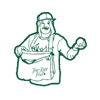 treeripefruit fruit tree ripe tree-ripe fruit co tree ripe fruit Sticker