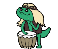 Chill Out Dance Sticker by Incrediville