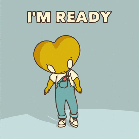 Im Ready Warm Up GIF by LT3 Creations