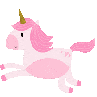 Pink Unicorn Sticker