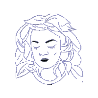 Girl Women Sticker