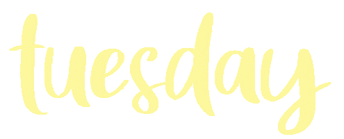 Tuesday Weekday Sticker