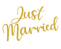 Just Married Boda Sticker by Fashion Over Matter