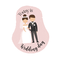 In Love Wedding Sticker by Bloom Events