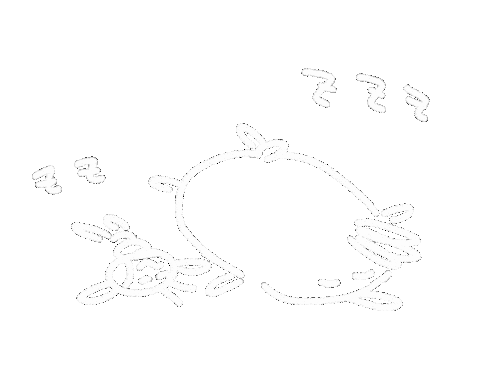 Tired Sleep Sticker