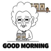 Good Morning Hello Sticker