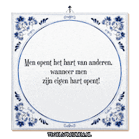 Humor Hart Sticker by Tegelspreuken.nl