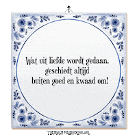 Humor Respect Sticker by Tegelspreuken.nl