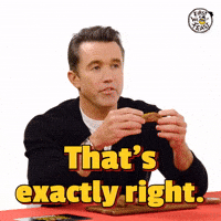 You Are Correct Always Sunny GIF by First We Feast