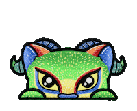 Day Of The Dead Cats Sticker