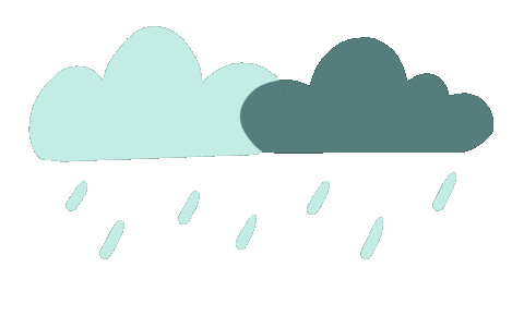 Sad Make It Rain Sticker by Demic