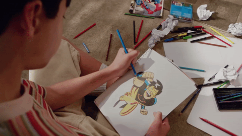 fresh off the boat drawing GIF by ABC Network