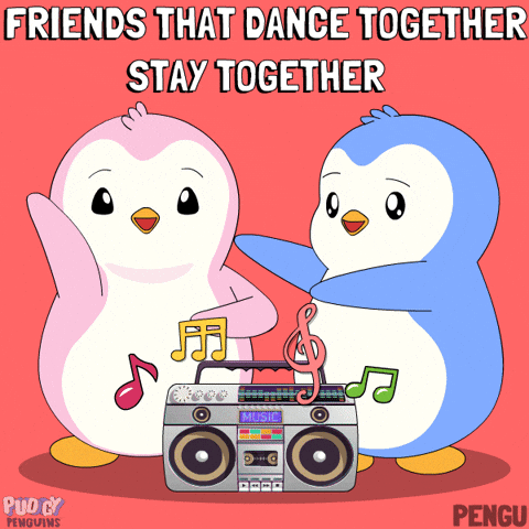 I Love You Dancing GIF by Pudgy Penguins
