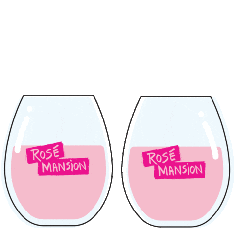 happy hour love Sticker by Rose Mansion